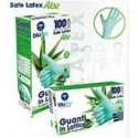 Guanti Bluline  con aloe vera senza polvere - 100pz Tagl. S