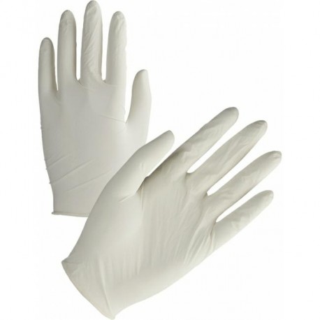 Guanti  Bluline in lattice con polvere - 100pz Tagl. S
