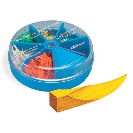 Cunei interdentali in legno Kerr - color. Arancione