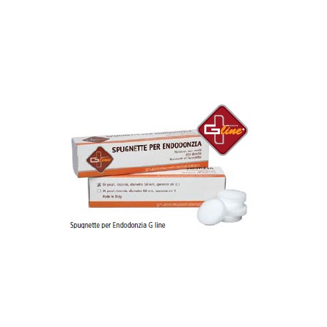 Spugnette Endotonzia  G LINE TONDE 1cm   25pz