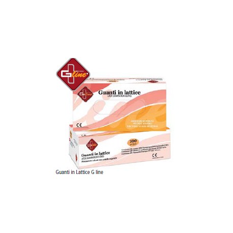 Guanti in Lattice G line 100pz  XS