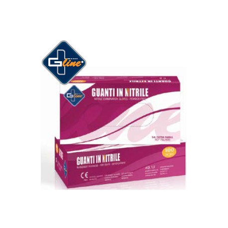 GUANTI G LINE NITRILE 100PZ  M