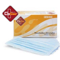 Mascherine Monouso G-Line - colore Verde 50 pz