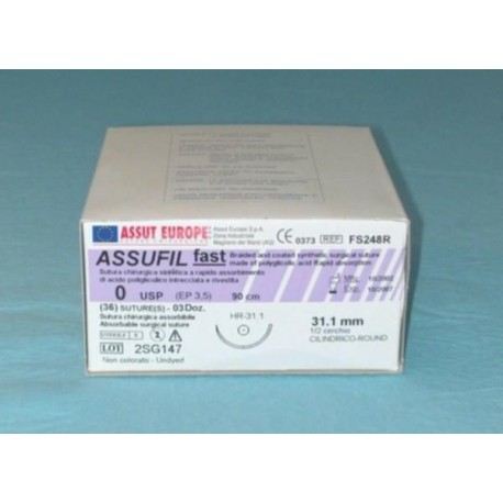 ASSUFIL FAST 6/0 11,2 3/8 TRIA. FY484R 36PZ
