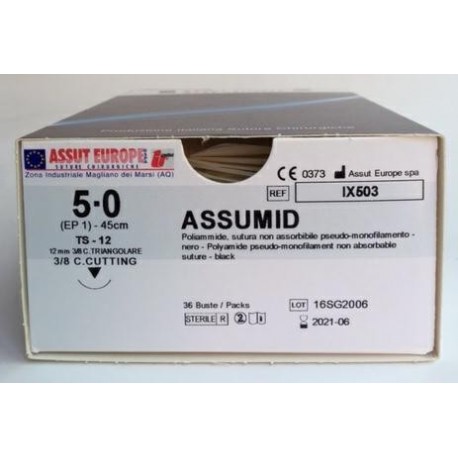 ASSUMID 5/0 12 3/8 TRI. IX503 36PZ
